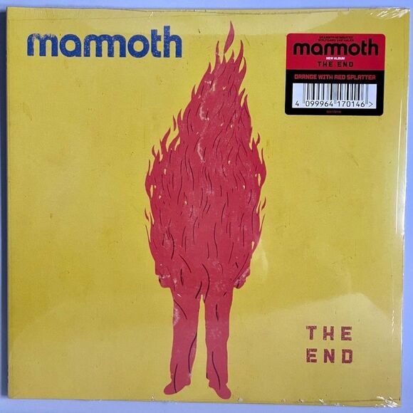 Mammoth – The End – Limited Orange with Red Splatter Vinyl, LP, BMG, 2025 NEW - Picture 1 of 3